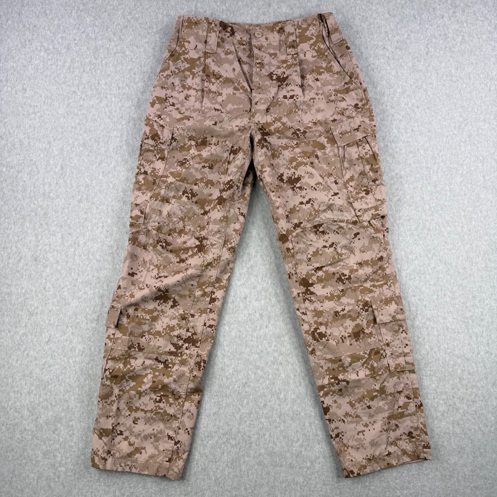 USMC Combat‎ Trouser Mens M-R Brown Desert MARPAT FROG Flame Resistant Pants